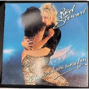 Rod Stewart 2-pk LP Vinyl Record Album; Blondes Have More Fun, Every Picture
